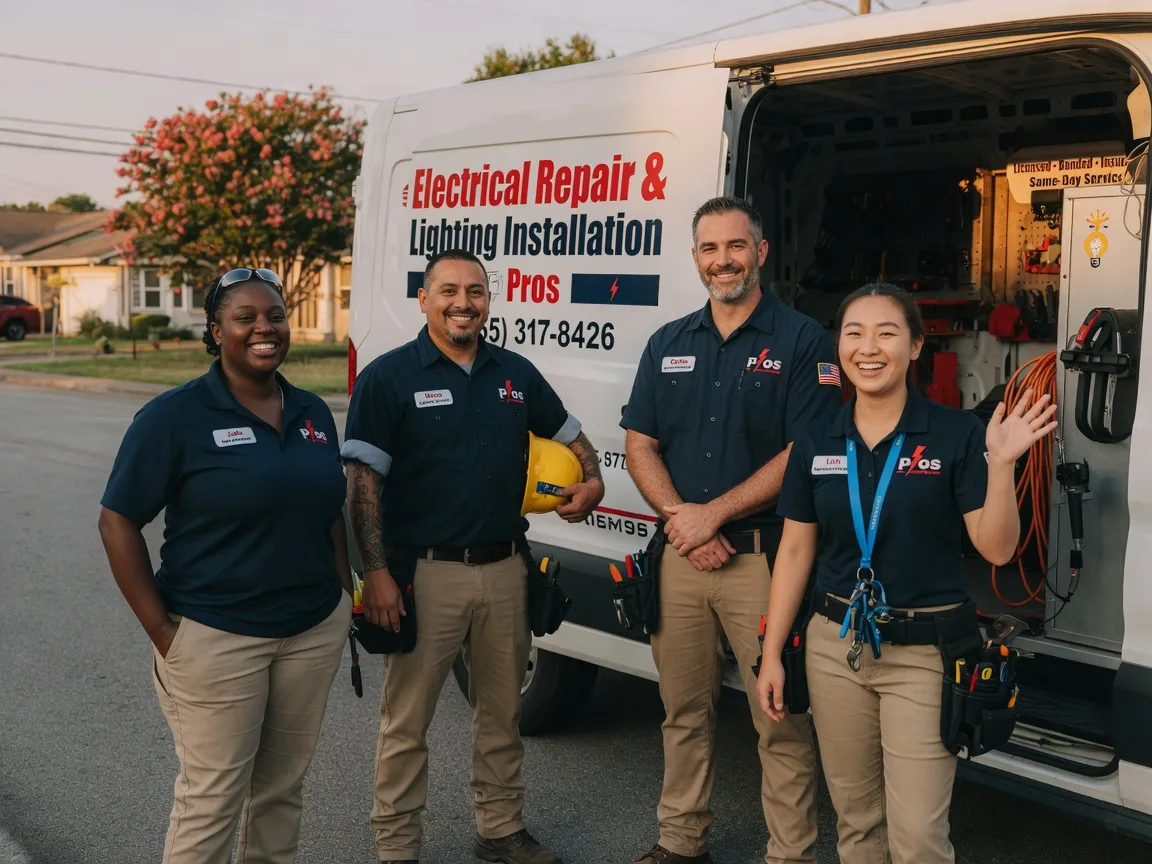 Licensed Electrician company in Walnut Springs, TX